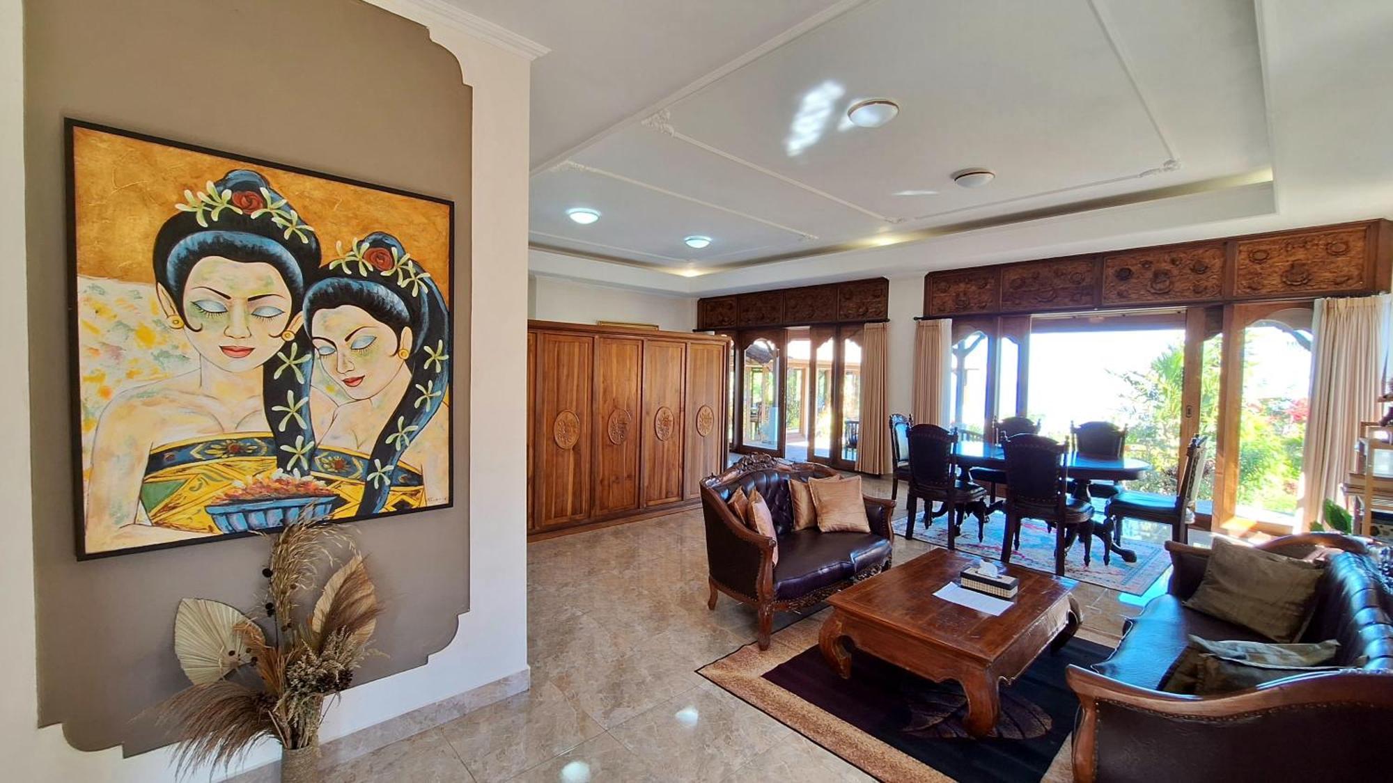 Manigelang Villa Munduk Rum bild